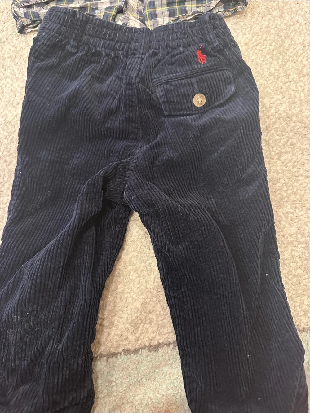 Baby boys dress shirt and pants set